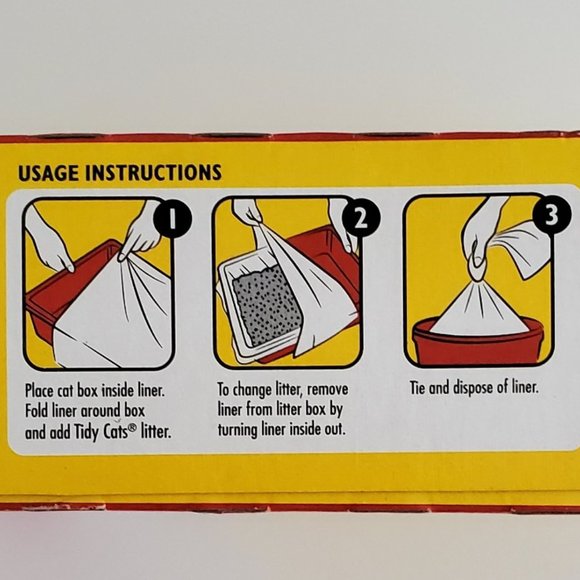 Purina Tidy Cats for Multiple Cats Litter Box Liners | Open Box | 9 Liners - Picture 7 of 9